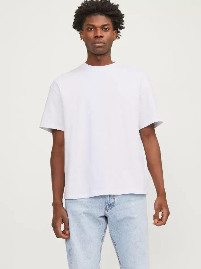 JACK & JONES T-shirts | Plain Crew neck T-shirt