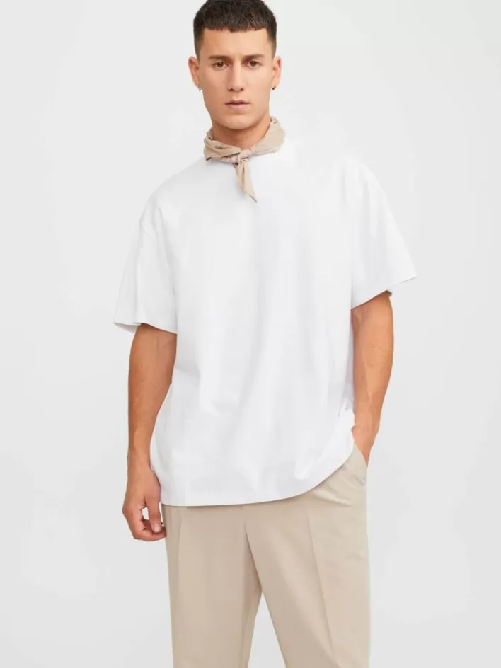 JACK & JONES T-shirts | Plain Crew neck T-shirt