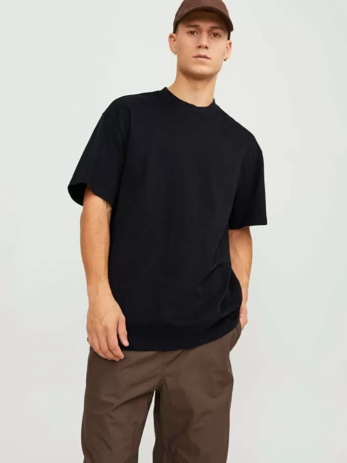 JACK & JONES T-shirts | Plain Crew neck T-shirt