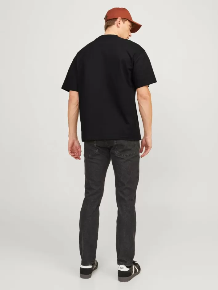 JACK & JONES T-shirts | Plain Crew neck T-shirt