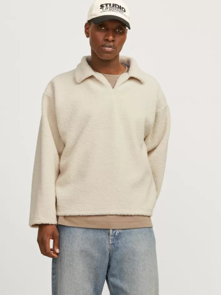 JACK & JONES Sweatshirts | Plain Fleece sweatshirt