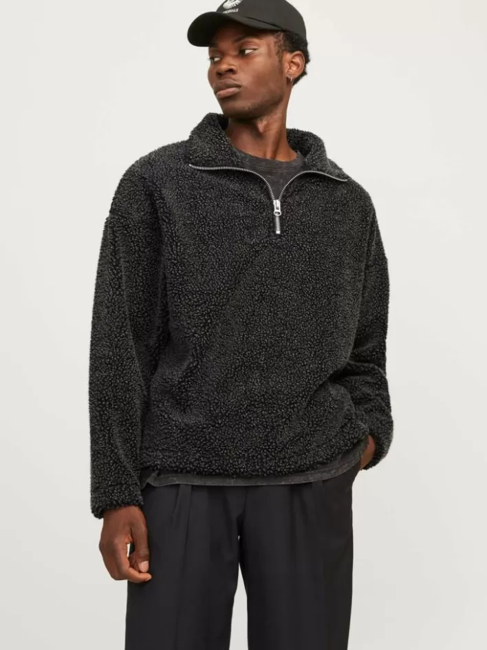 JACK & JONES Sweatshirts | Plain Fleece sweatshirt