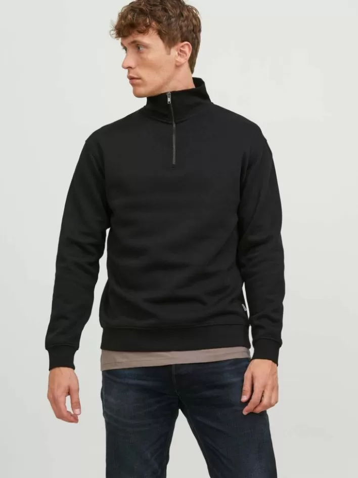 JACK & JONES Sweatshirts | Plain Half zip