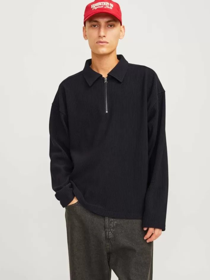 JACK & JONES Sweatshirts | Plain Half zip