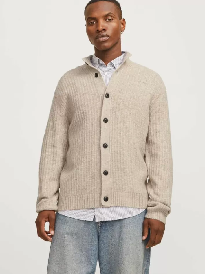 JACK & JONES Knitwear | Plain Knitted cardigan