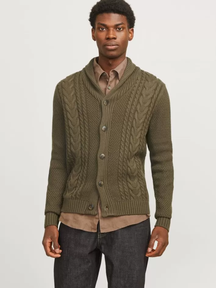JACK & JONES Knitwear | Plain Knitted cardigan