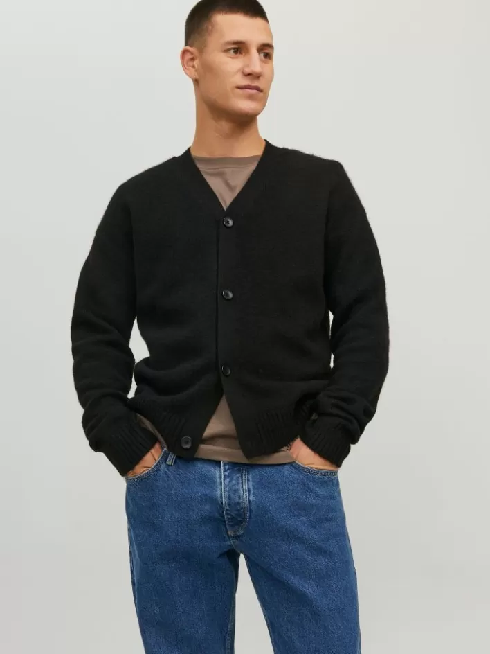JACK & JONES Knitwear | Plain Knitted cardigan