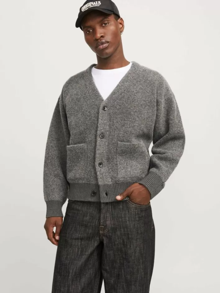 JACK & JONES Knitwear | Plain Knitted cardigan