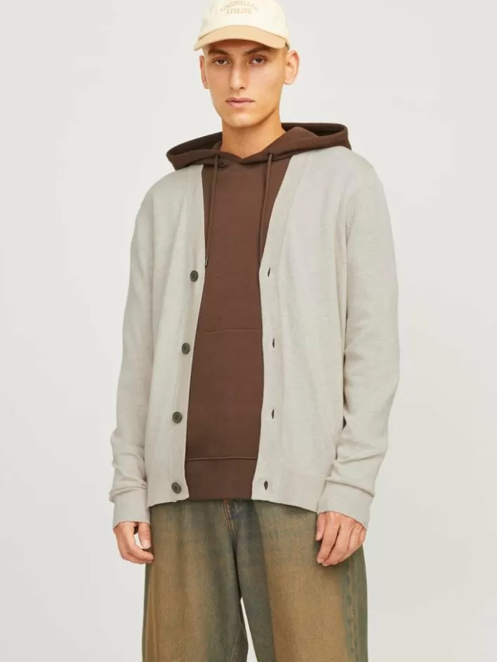 JACK & JONES Knitwear | Plain Knitted cardigan