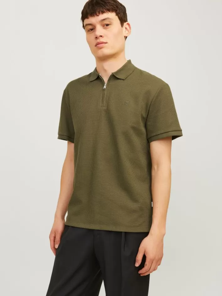 JACK & JONES T-shirts | Plain Polo T-shirt