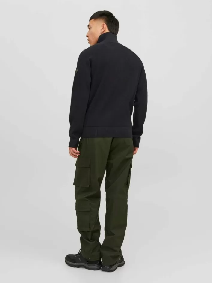 JACK & JONES Knitwear | Plain Quarter zip