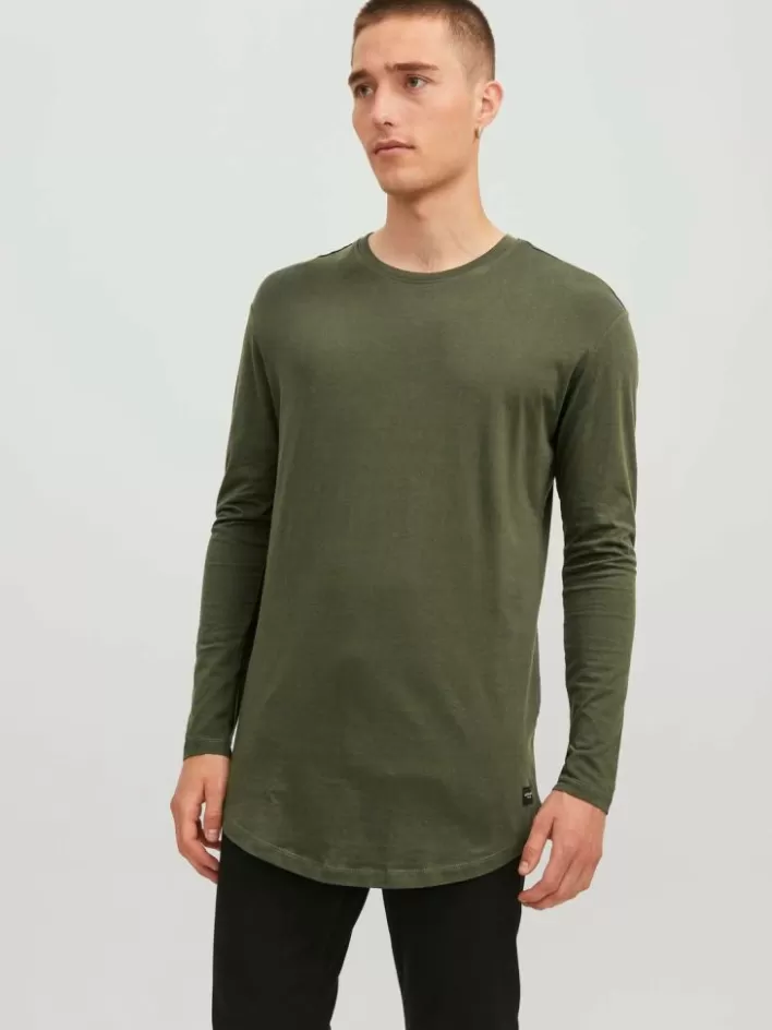 JACK & JONES T-shirts | Plain Round neck T-shirt