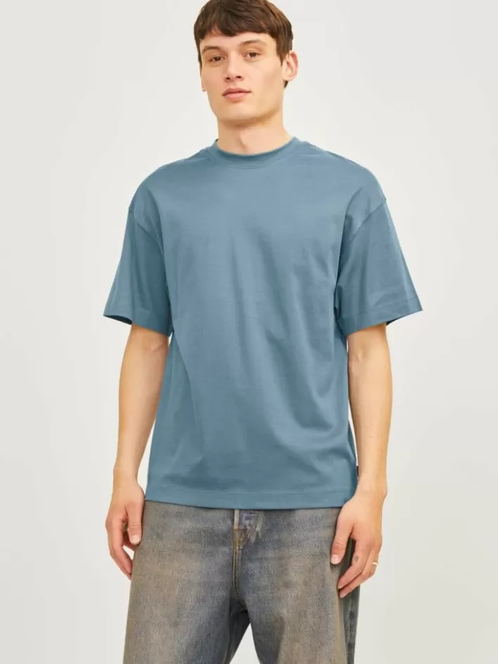 JACK & JONES T-shirts | Plain Round neck T-shirt