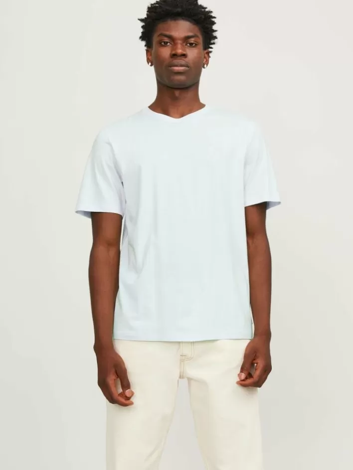 JACK & JONES T-shirts | Plain Round neck T-shirt