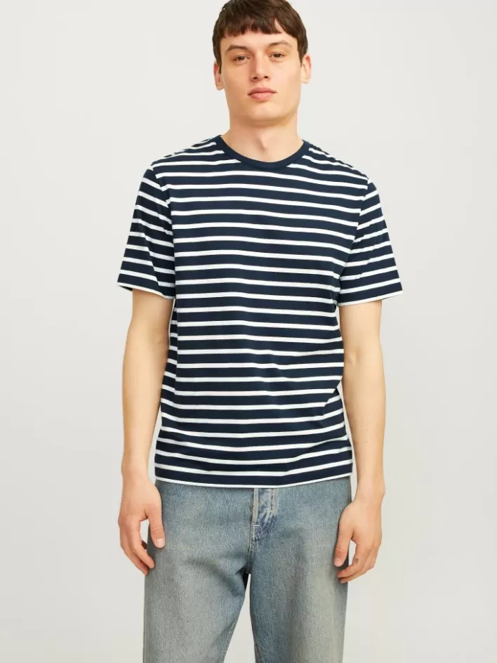 JACK & JONES T-shirts | Plain Round neck T-shirt