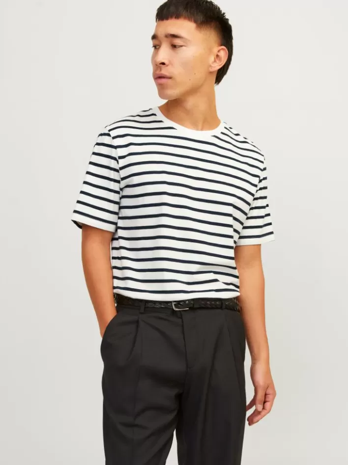 JACK & JONES T-shirts | Plain Round neck T-shirt