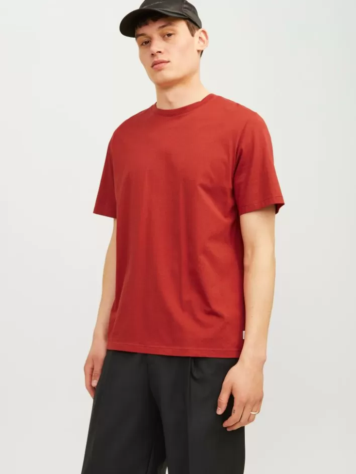 JACK & JONES T-shirts | Plain Round neck T-shirt