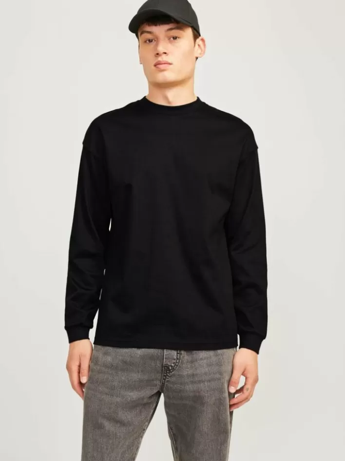 JACK & JONES T-shirts | Plain Round neck T-shirt