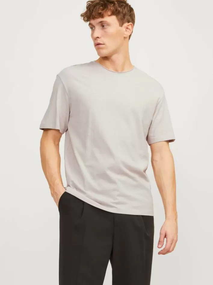 JACK & JONES T-shirts | Plain Round neck T-shirt