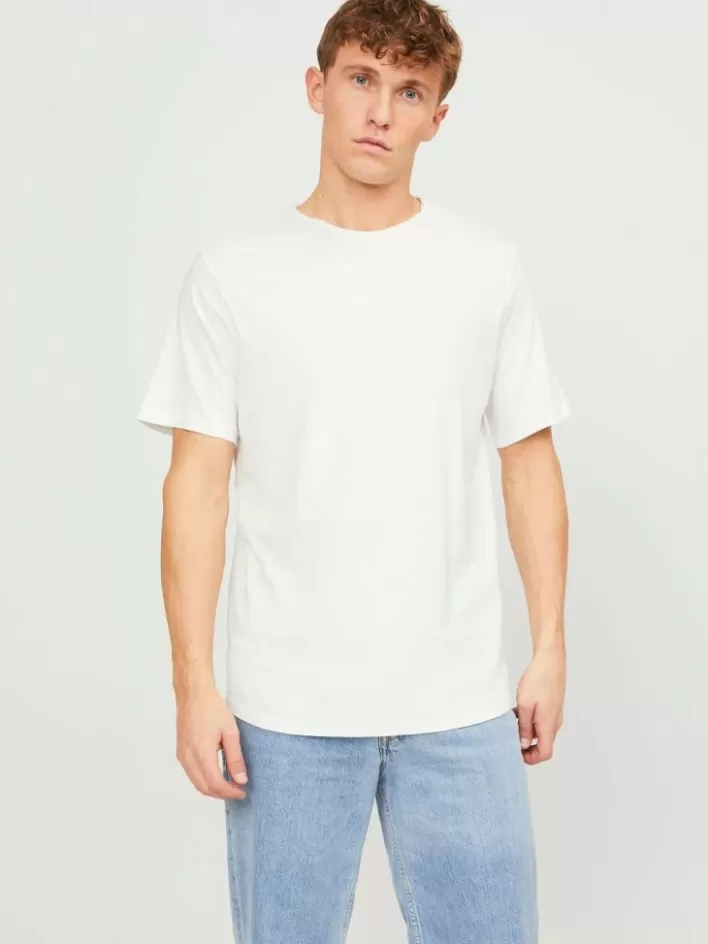 JACK & JONES T-shirts | Plain Round neck T-shirt