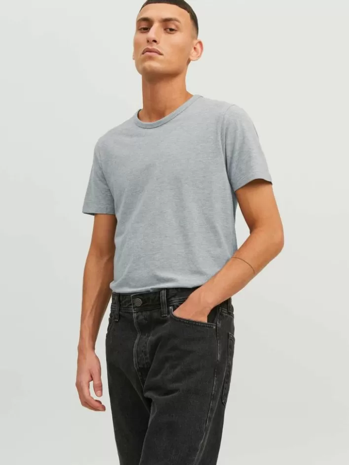 JACK & JONES T-shirts | Plain Round neck T-shirt