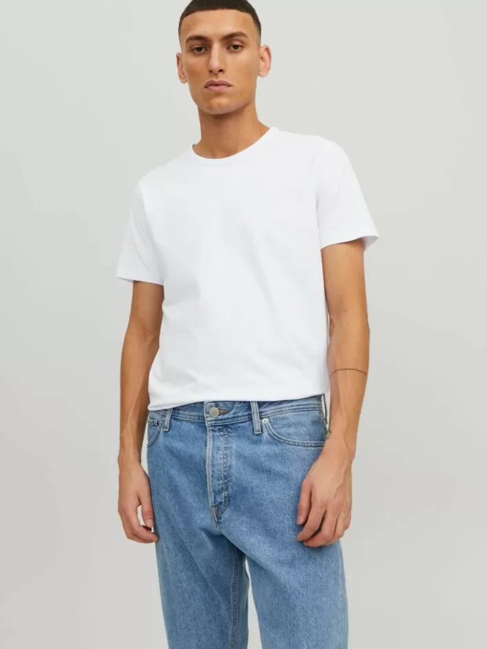 JACK & JONES T-shirts | Plain Round neck T-shirt