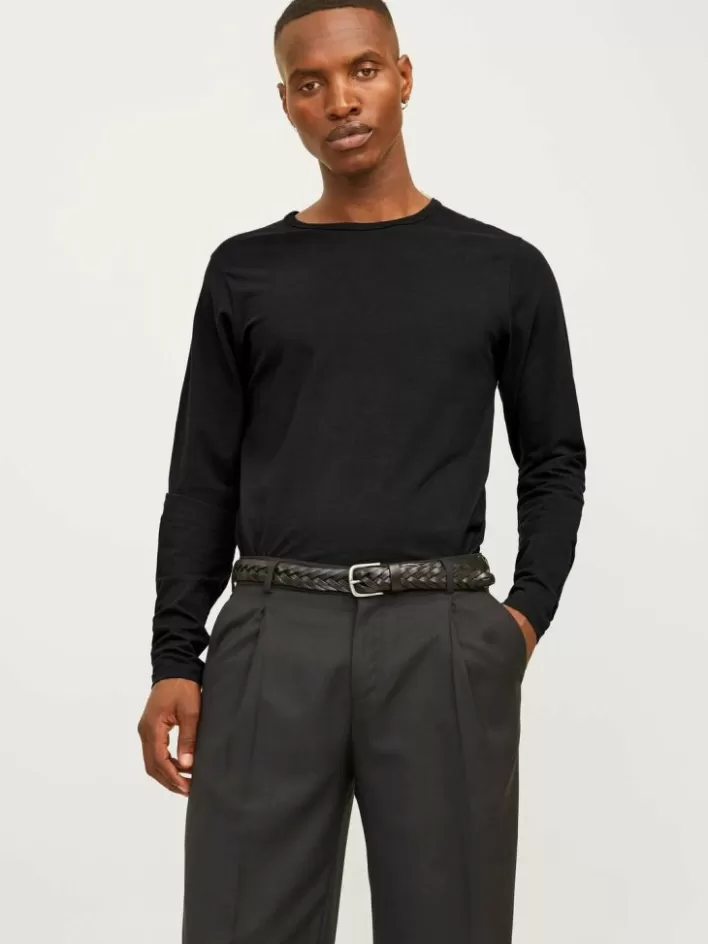 JACK & JONES T-shirts | Plain Round neck T-shirt