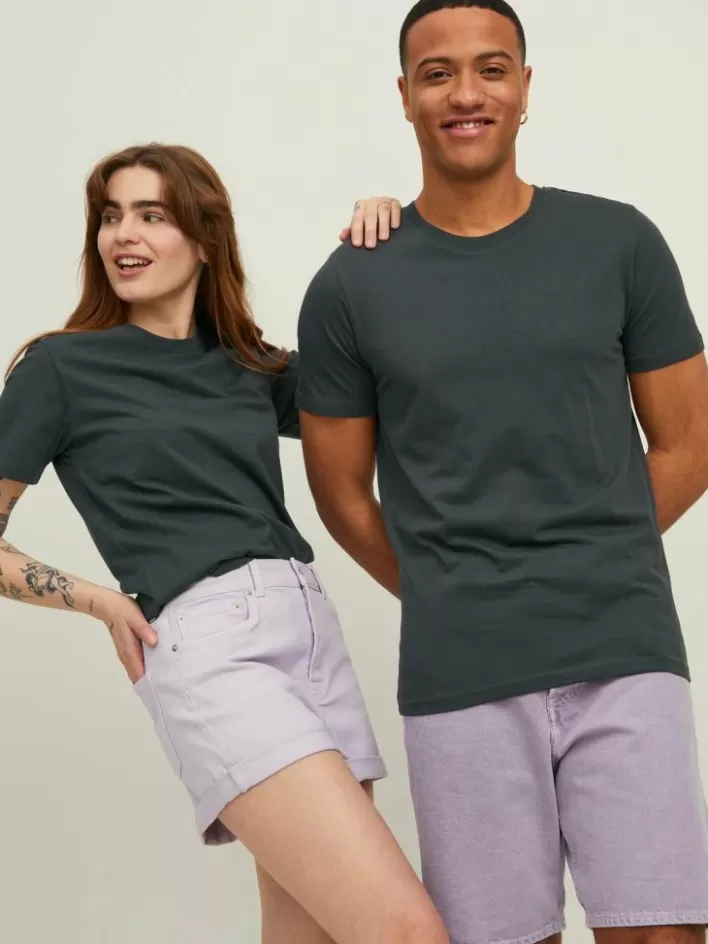 JACK & JONES T-shirts | Plain Round neck T-shirt