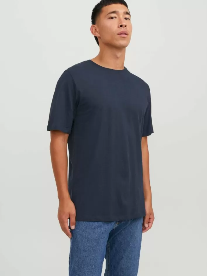 JACK & JONES T-shirts | Plain Round neck T-shirt