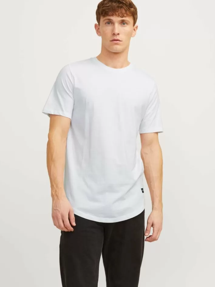 JACK & JONES T-shirts | Plain Round neck T-shirt