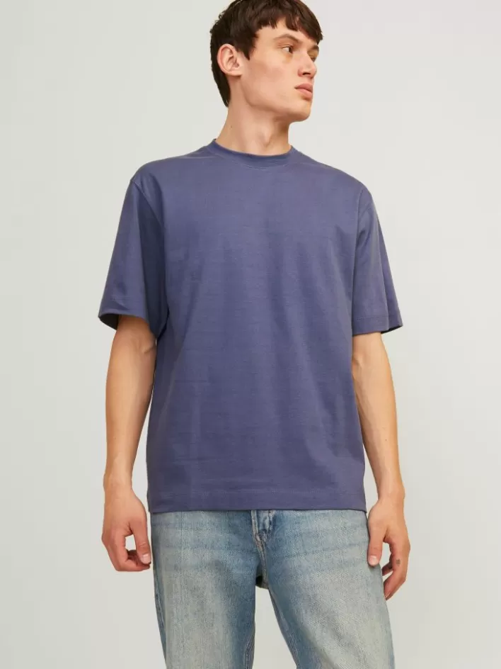 JACK & JONES T-shirts | Plain Round neck T-shirt