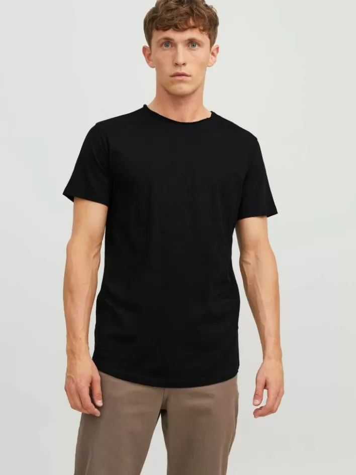 JACK & JONES T-shirts | Plain Round neck T-shirt