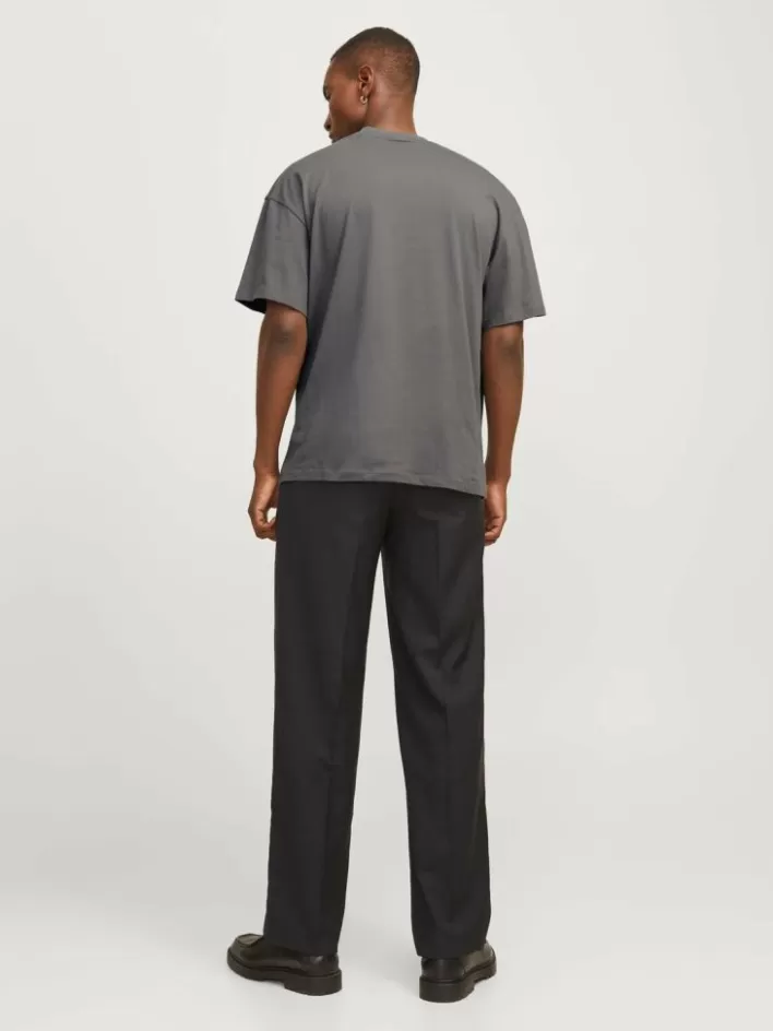 JACK & JONES T-shirts | Plain Round neck T-shirt