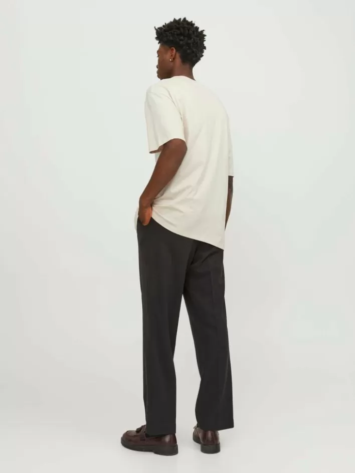 JACK & JONES T-shirts | Plain Round neck T-shirt