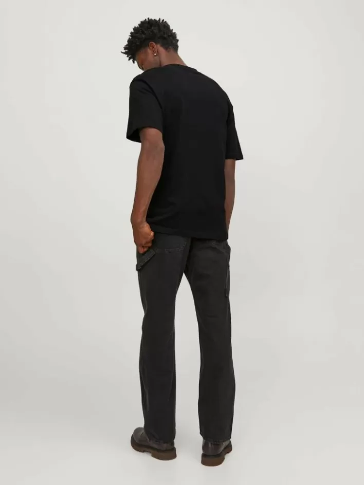 JACK & JONES T-shirts | Plain Round neck T-shirt