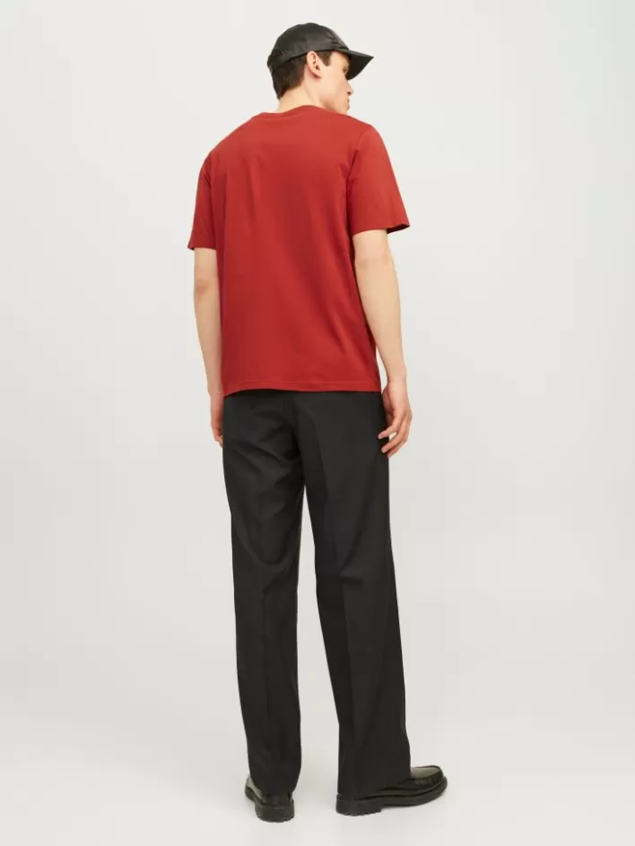 JACK & JONES T-shirts | Plain Round neck T-shirt