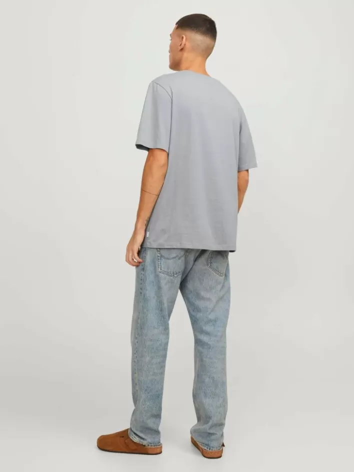JACK & JONES T-shirts | Plain Round neck T-shirt