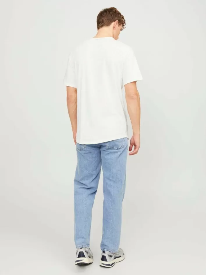 JACK & JONES T-shirts | Plain Round neck T-shirt