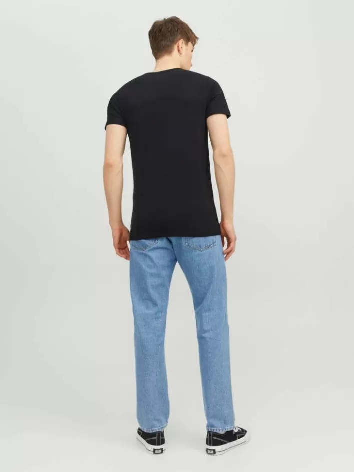 JACK & JONES T-shirts | Plain Round neck T-shirt