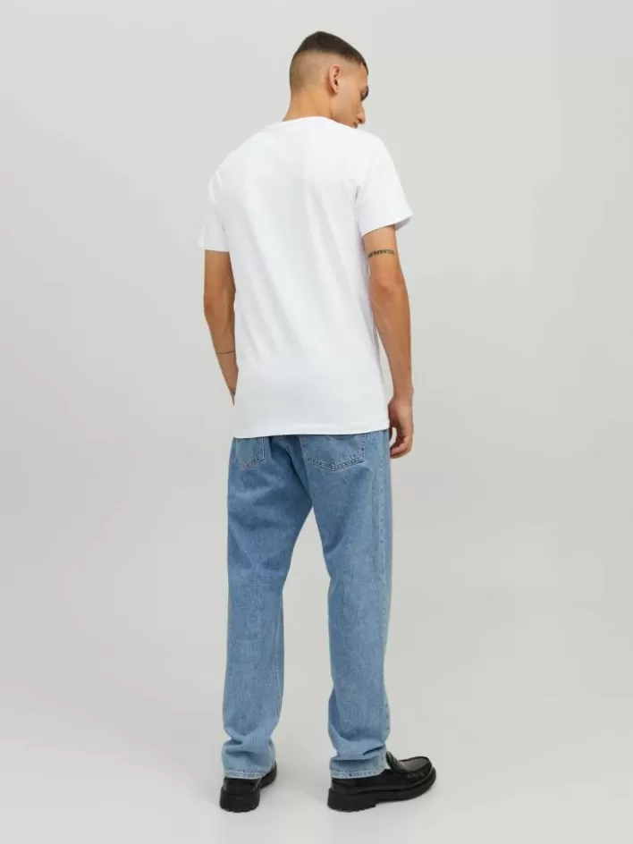 JACK & JONES T-shirts | Plain Round neck T-shirt
