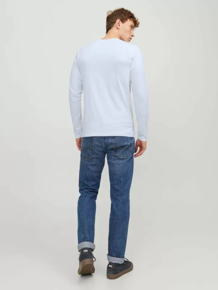 JACK & JONES T-shirts | Plain Round neck T-shirt