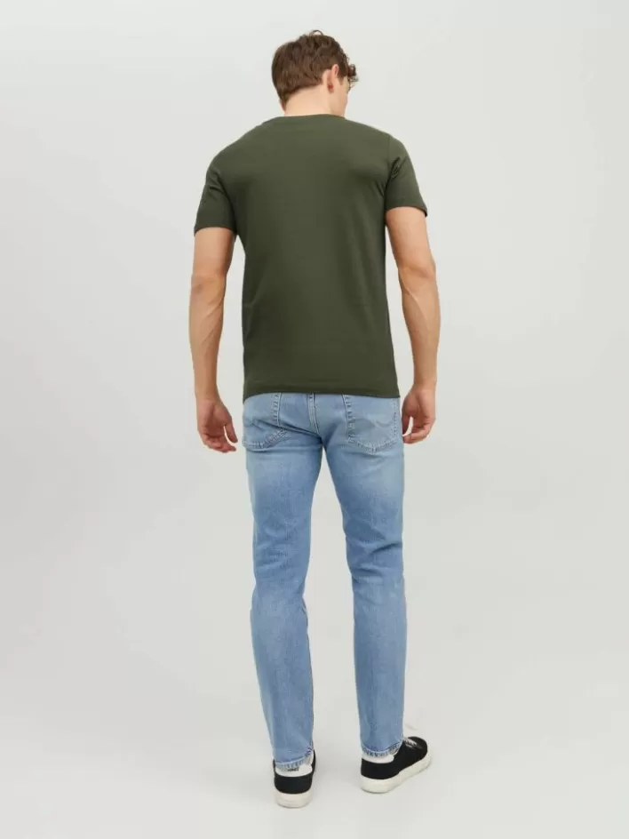 JACK & JONES T-shirts | Plain Round neck T-shirt