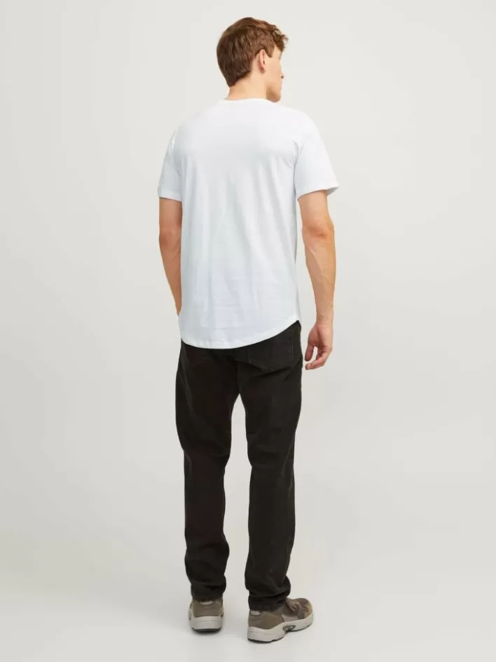 JACK & JONES T-shirts | Plain Round neck T-shirt