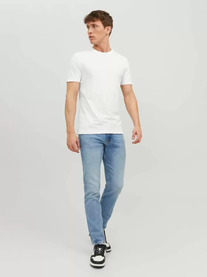 JACK & JONES T-shirts | Plain Round neck T-shirt
