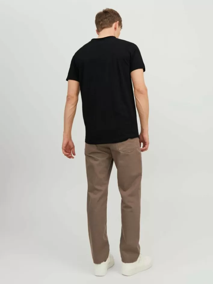 JACK & JONES T-shirts | Plain Round neck T-shirt