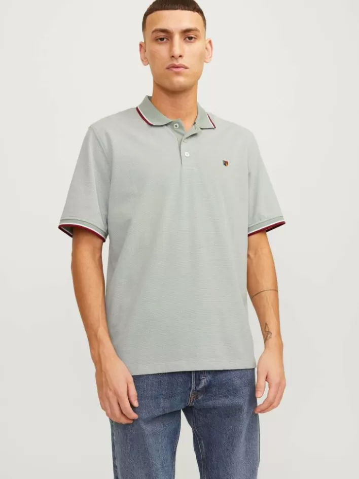 JACK & JONES T-shirts | Plain Shirt collar Polo
