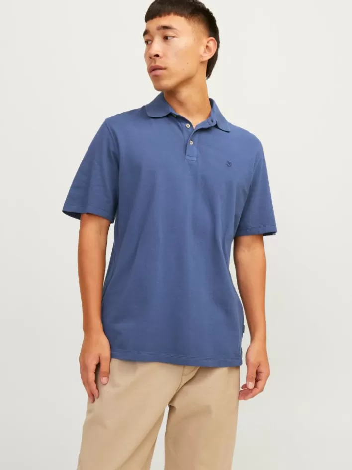 JACK & JONES T-shirts | Plain Shirt collar Polo