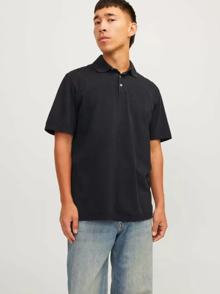 JACK & JONES T-shirts | Plain Shirt collar Polo