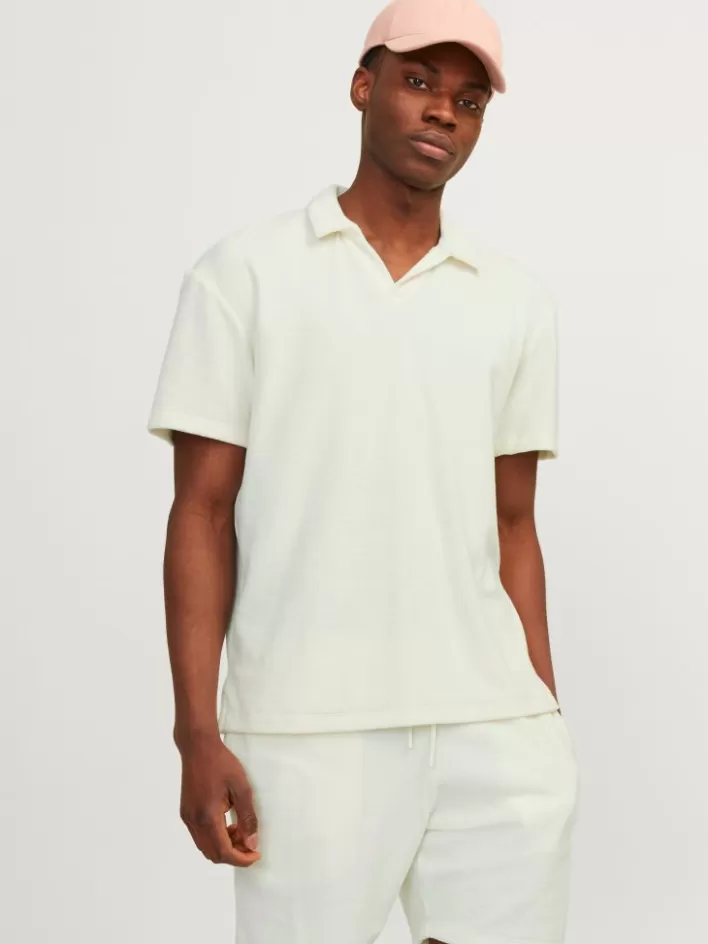 JACK & JONES T-shirts | Plain Shirt collar Polo
