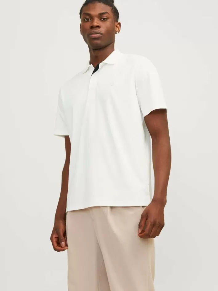 JACK & JONES T-shirts | Plain Shirt collar Polo